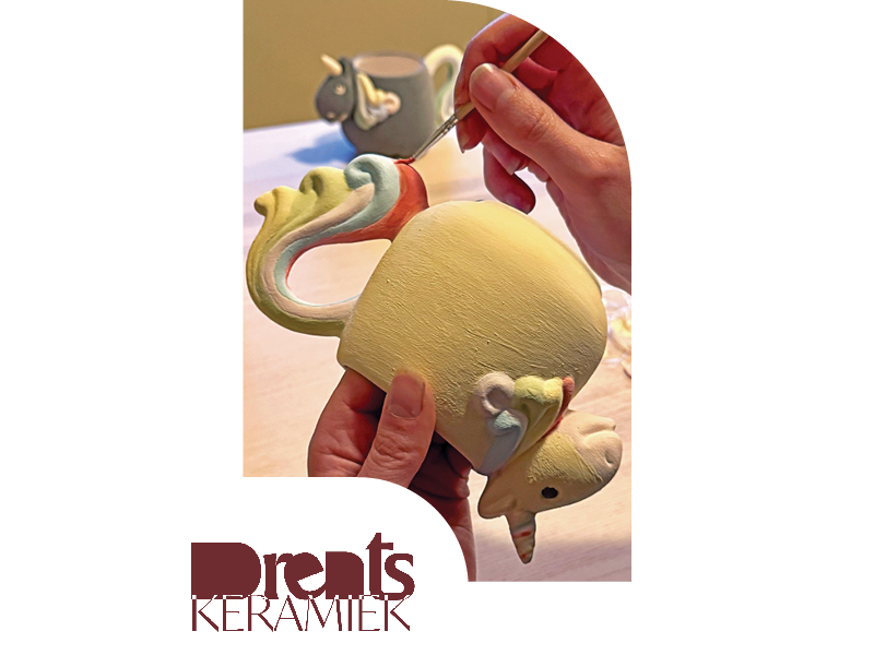 Drents Keramiek - keramiek beschilderen